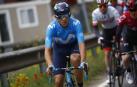 Andrey Amador, durante el pasado Giro de Italia.