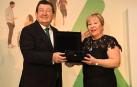 Luisa Garrido Hernández, elegida mejor vendedora de la ONCE 2019 en Navarra