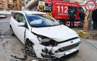 Tres heridos tras un choque entre dos vehículos en Lodosa