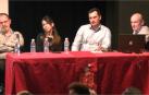 Javier iribarren, María Chaudarcas, Nicolás Ulibarri y Víctor Pinillos