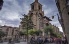 Imagen de archivo de Viana, en el entorno del Ayuntamiento de la ciudad.