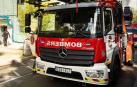 Quince heridos, cuatro de ellos graves, en el incendio de un piso en Barcelona