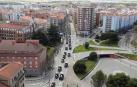 Imágenes de los tractores para la protesta agraria con tractores en Pamplona.