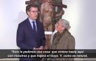 Divertido y entrañable encuentro entre Feijóo y Benedicta Sánchez