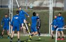 Oier no participa en el penúltimo entrenamiento antes de medirse al Granada