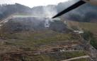 Se reaviva el fuego en el vertedero de Zaldibar