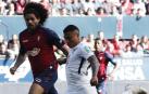 Darwin Machis y Aridane, en el partido de este domingo.
