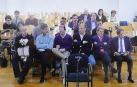 Los acusados del Caso Osasuna, durante la presentación de conclusiones