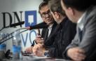 Pedro Andrés López traslada sus argumentaciones al alcalde de Igantzi, Juankar Unanua, y a l representante de ANET, Ignacio Orradre.
