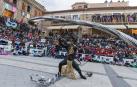 El desfile del concurso de disfraces contó con la participación de 16 grupos, 8 carrozas, 5 infantiles y 2 individuales