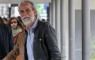 Willy Toledo, a la entrada del juzgado