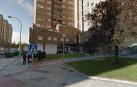 Calle Miguel Astráin, donde se ha producido el incendio.