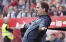 Jagoba Arrasate, entrenador de Osasuna, en el Sánchez Pizjuán.