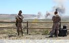 El polígono de Bardenas acoge unas maniobras con armamento real