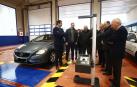Las autoridades visitan la nueva instalación de ITV de Cordovilla