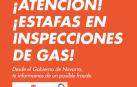 La compañía del gas debe avisar de sus inspecciones con cinco días de antelación
