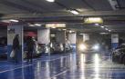 Interior del aparcamiento subterráneo de Estella.
