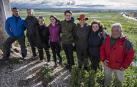 Los peregrinos que partieron de la merindad se enfrentaron a la meteorología y a las bajas temperaturas