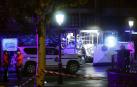 Estado en el que ha quedado la churrería móvil tras el incendio en el que han muerto dos personas en Azkoitia