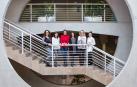 De izquierda a derecha, Paloma Fernández, Irene Lapuerta, Patricia Amigot, Begoña Elizalde, Cristina Zoco y Rut Iturbide.