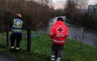 Tres desaparecidos al caer un coche al río Urumea, en Hernani