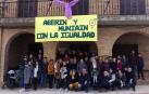Lodosa, Los Arcos, San Adrián y Aberin-Muniain de la Solana celebraron el Día de la Mujer con lecturas de comunicados, concentraciones y con el reconocimiento al trabajo realizado a lo largo de su vida