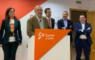 Francisco Igea interviene ante los medios de comunicación.