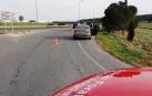 Control de la Policía Foral en Peralta