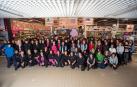 E.Leclerc Pamplona realiza una concentración para celebrar el Día de la Mujer