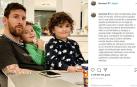 Messi se une al #QuedateEnCasa y anima a ser "responsable"