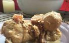 Imagen del pollo a la mostaza y cebolla