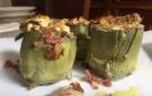 Una receta y un truco: Alcachofas rellenas de cebolla