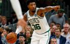 El base-escolta Marcus Smart, de los Celtics de Boston