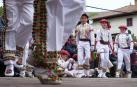 Se bailaron 14 piezas, dos de ellas nuevas (por la tarde), para ensalzar el acontecimiento
