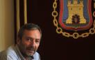 Jesús Arrizubieta, alcalde de Tafalla por EH Bildu, en su despacho del ayuntamiento.