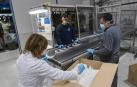 Mecacontrol Cascante prevé fabricar 3.300 pantallas de protección al día