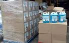 Los Mossos inmovilizan 1.681 litros de falso gel desinfectante en Rubí