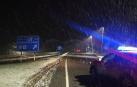 La nieve vuelve a Navarra, sin incidencias reseñables por ahora en carreteras