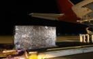 Llega el segundo vuelo del corredor aéreo sanitario con 30 toneladas de material