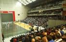 Aspecto del frontón Bizkaia de Bilbao, en una de las últimas finales disputadas.