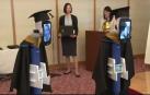 Sorprendente graduación virtual en Japón