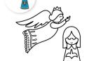 Tudela anima a colgar en las ventanas dibujos del Ángel y del Volatín
