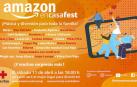 Cartel del  #AmazonEnCasaFest
