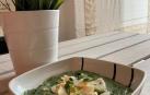 Receta: crema de espinacas con puerro