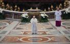 El Papa arremete contra el "egoísmo y la división" provocados por el virus