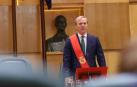 Jorge Azcón (PP), nuevo alcalde de Zaragoza con los apoyos de Cs y Vox.