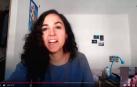 Videollamada de Kike Barja a su hermana Marta, confinada en Italia.