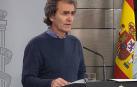 Fernando Simón, en la rueda de prensa de este domingo.