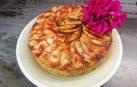 Una receta y un truco: Tarta de manzana bizcochada