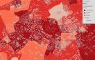 Mapa de Pamplona con las zonas más vulnerables al coronavirus.